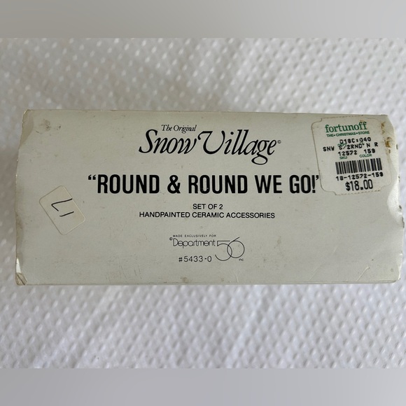 Department 56 “Round and Round We Go” Figurines - Picture 5 of 5